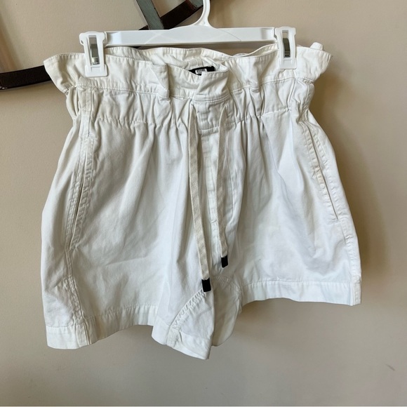 Bassike Canvas cotton Paperbag shorts 17252 - Picture 4 of 10